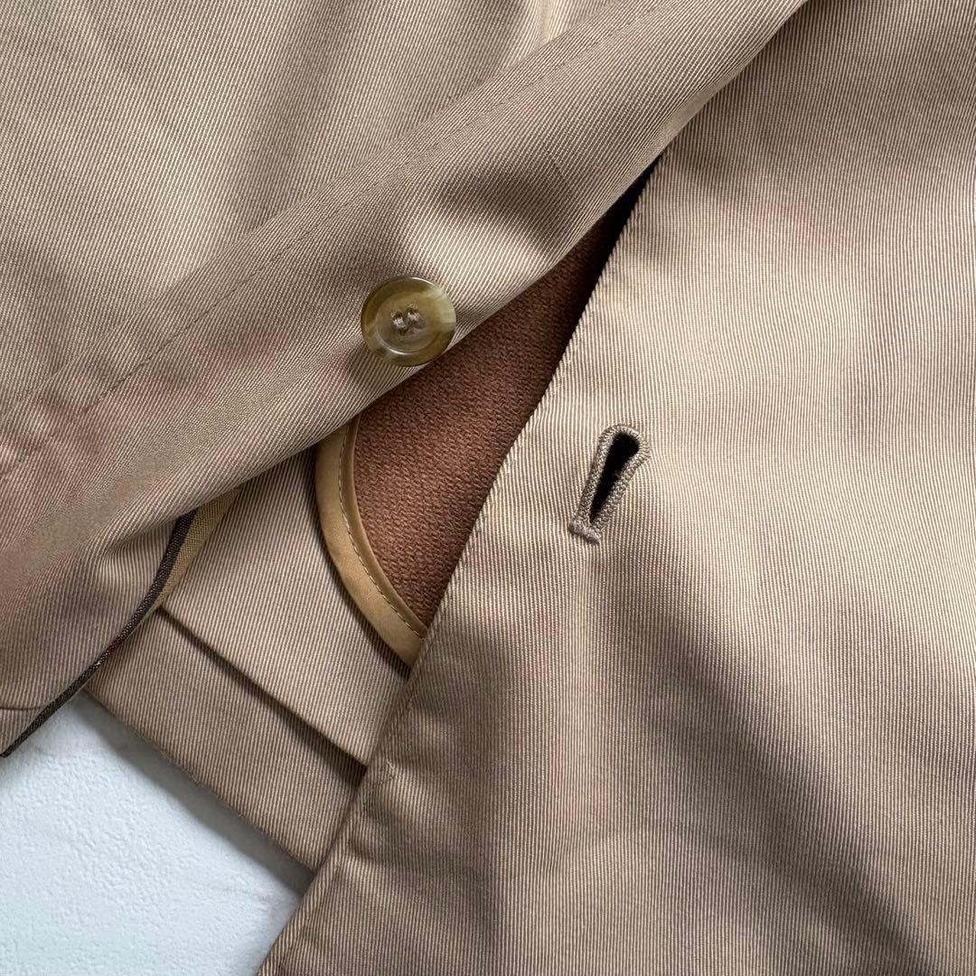 激レア◆バーバリーロンドン ベルト ライナー 襟付き トレンチコート ベージュ