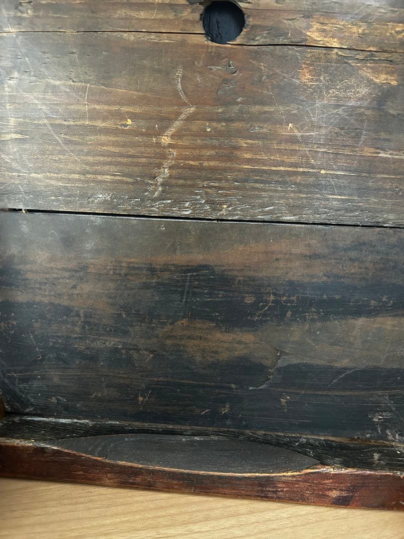 【着払い】東南アジアビンテージ家具 花台 腰掛け