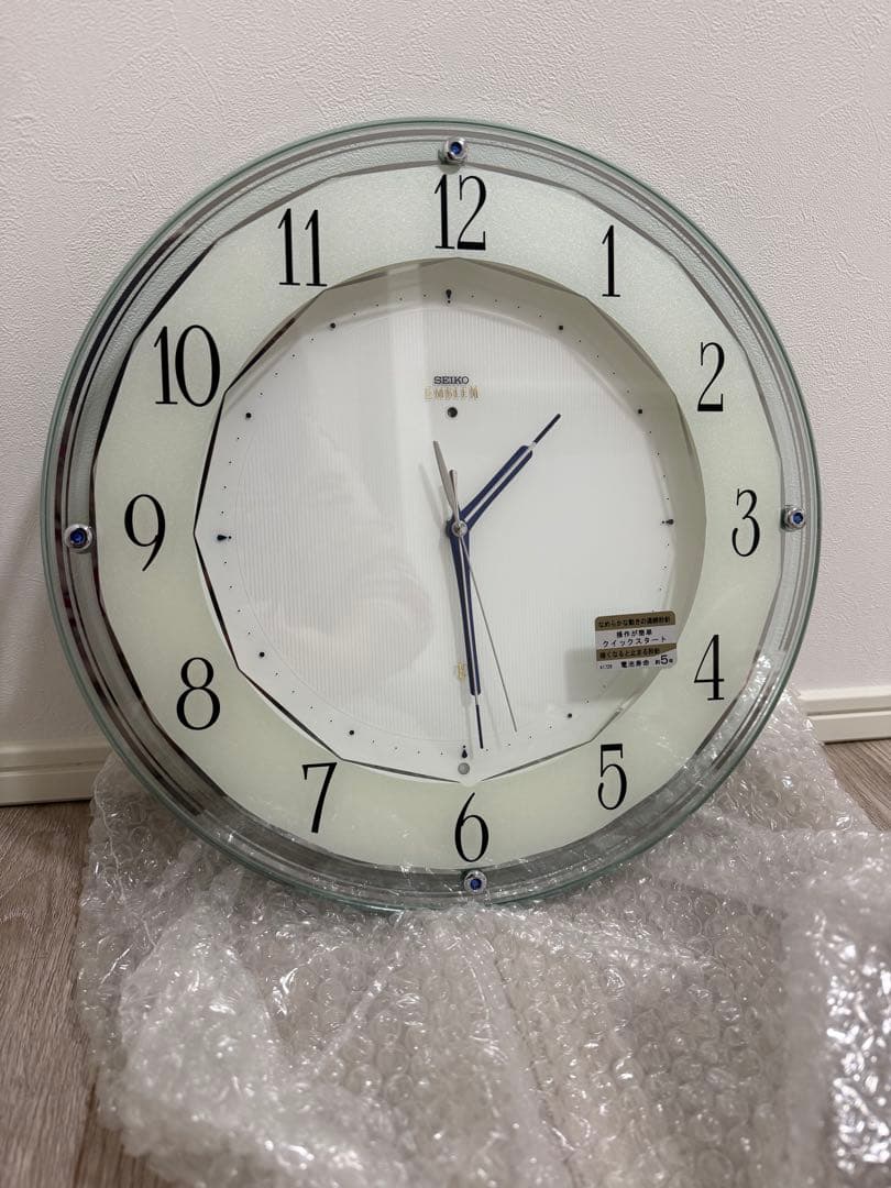 お値段交渉OK！ SEIKO セイコー 電波時計 EMBLEM