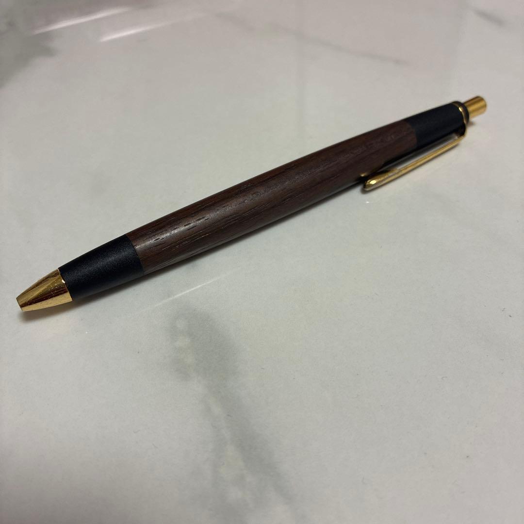 ボナンペン シャープペンシル ホンジュラスローズウッド　アルミ金具 真鍮