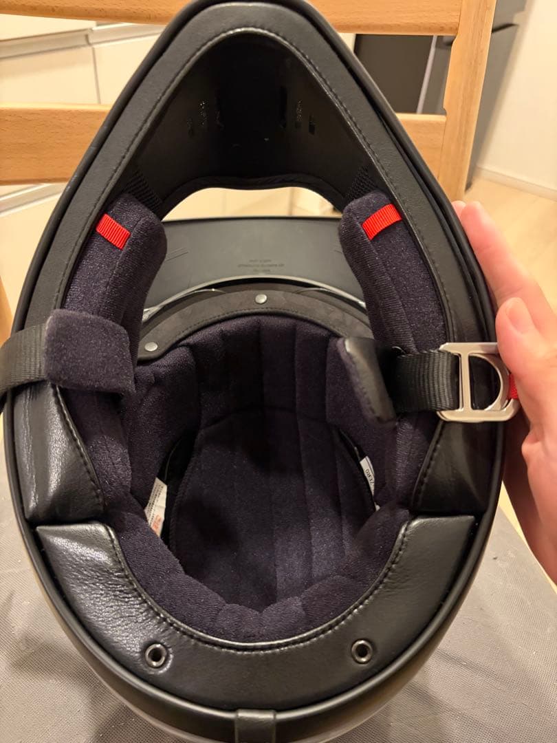 SHOEI EX-ZERO グレー Lサイズ ジェットヘルメット [美品]