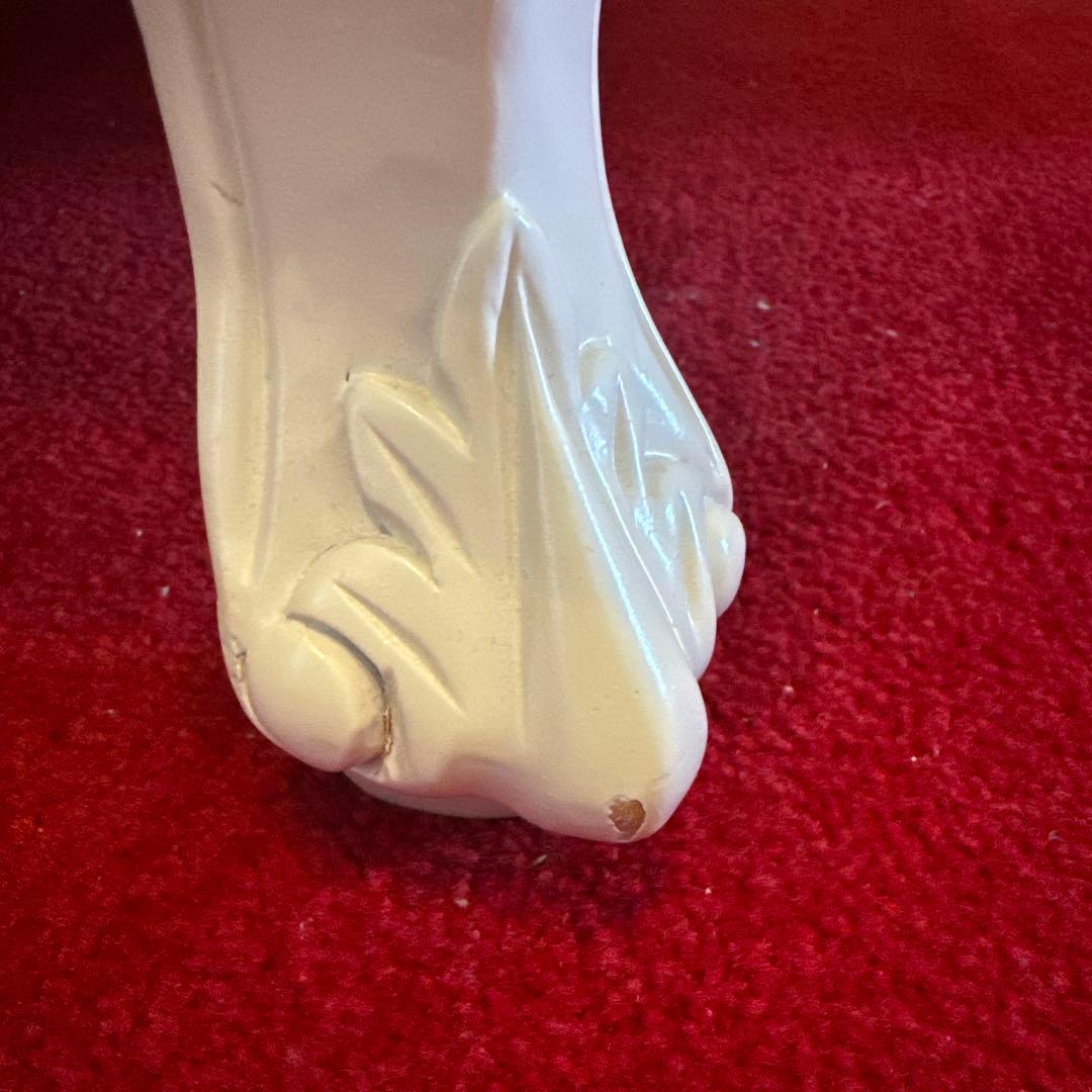 【美品】スクレドゥフィーユ・姫系・ロココ調・アンティーク・猫脚・1人掛けソファ