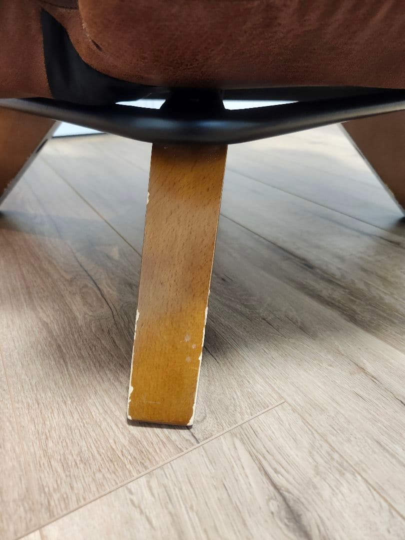 リクライニングチェア ブラウン