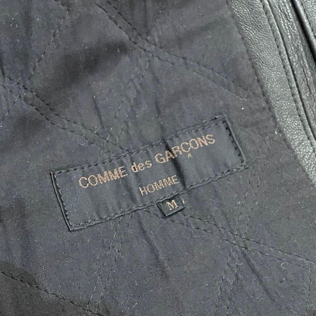 COMME des GARCONS コムデギャルソン レザージャケット ラム