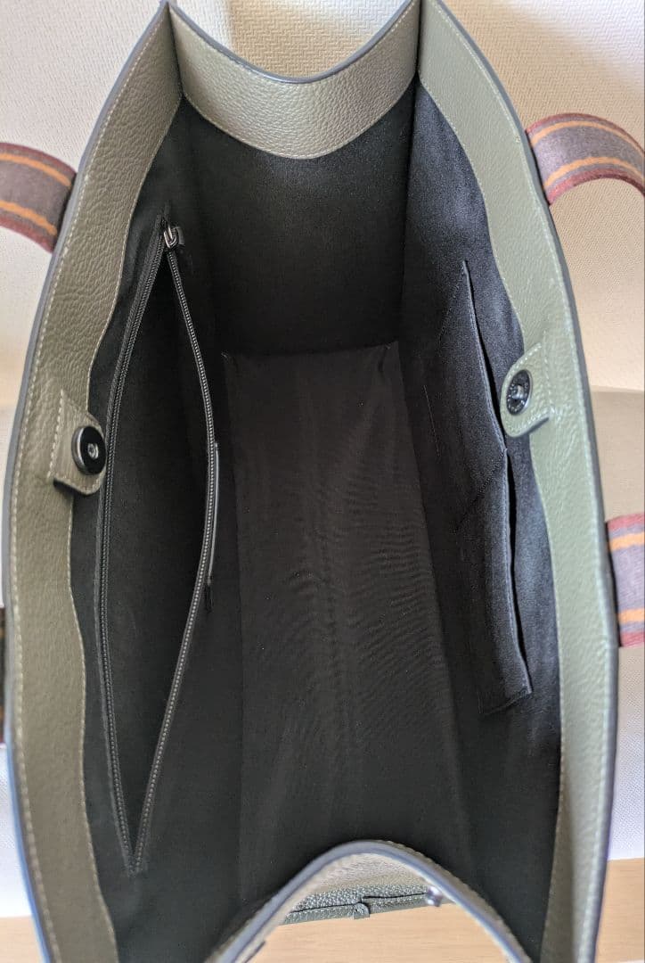 【美品】COACHスミスレザートートバッグラージサイズ