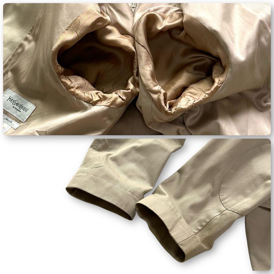 激レアꕥイヴサンローランリヴゴーシュ トムフォード期 サファリジャケット YSL