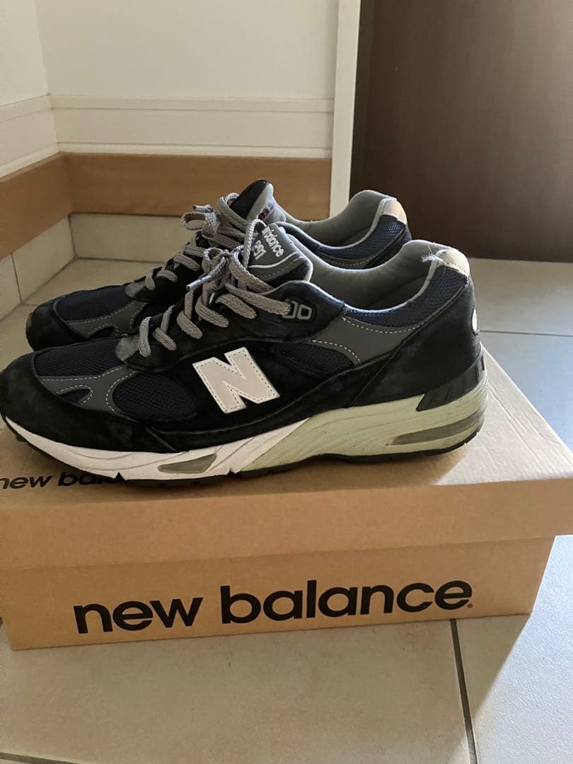 靴 new balance 991 nv 27.5