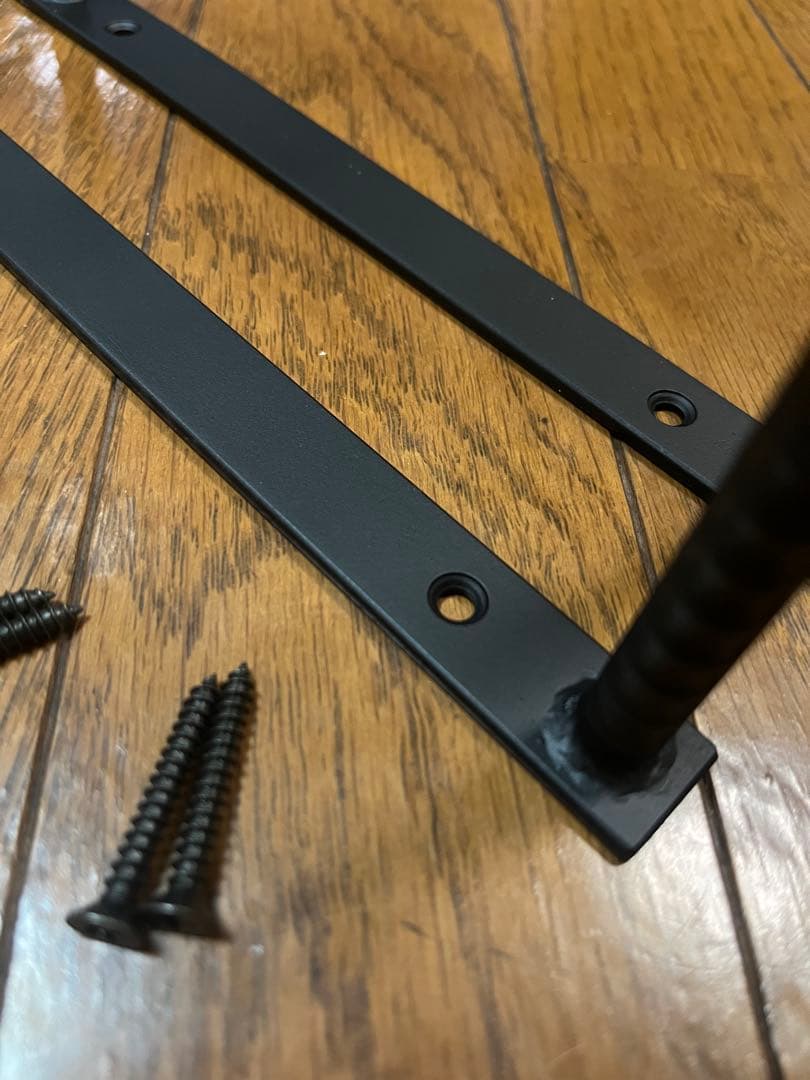 アイアン吊り棚ブラケット　アイアンシェルフ　 高さ53cm 2本セット