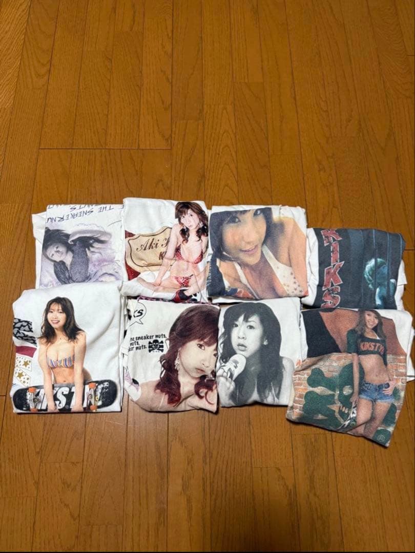 kiks tyo 8枚　古着　サイズM 中古