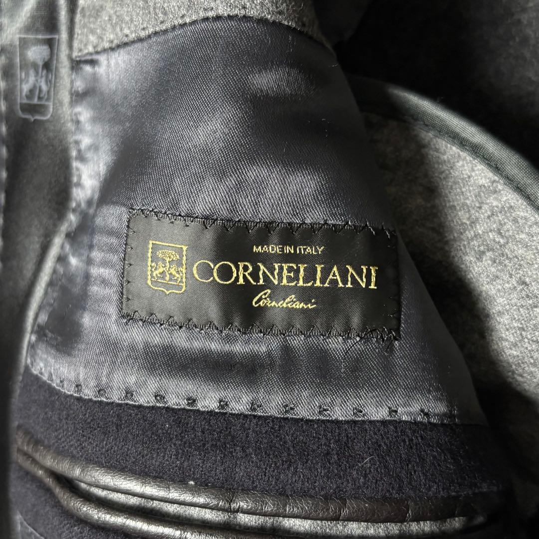 CORNELIANI SUPER110s ウール チェスターコート 44