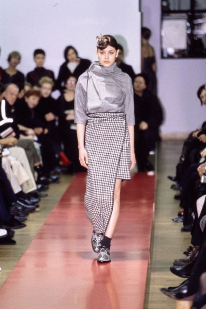 [99AW]コムデギャルソン　トランスフォームドグラマー　巻きスカート　オールド