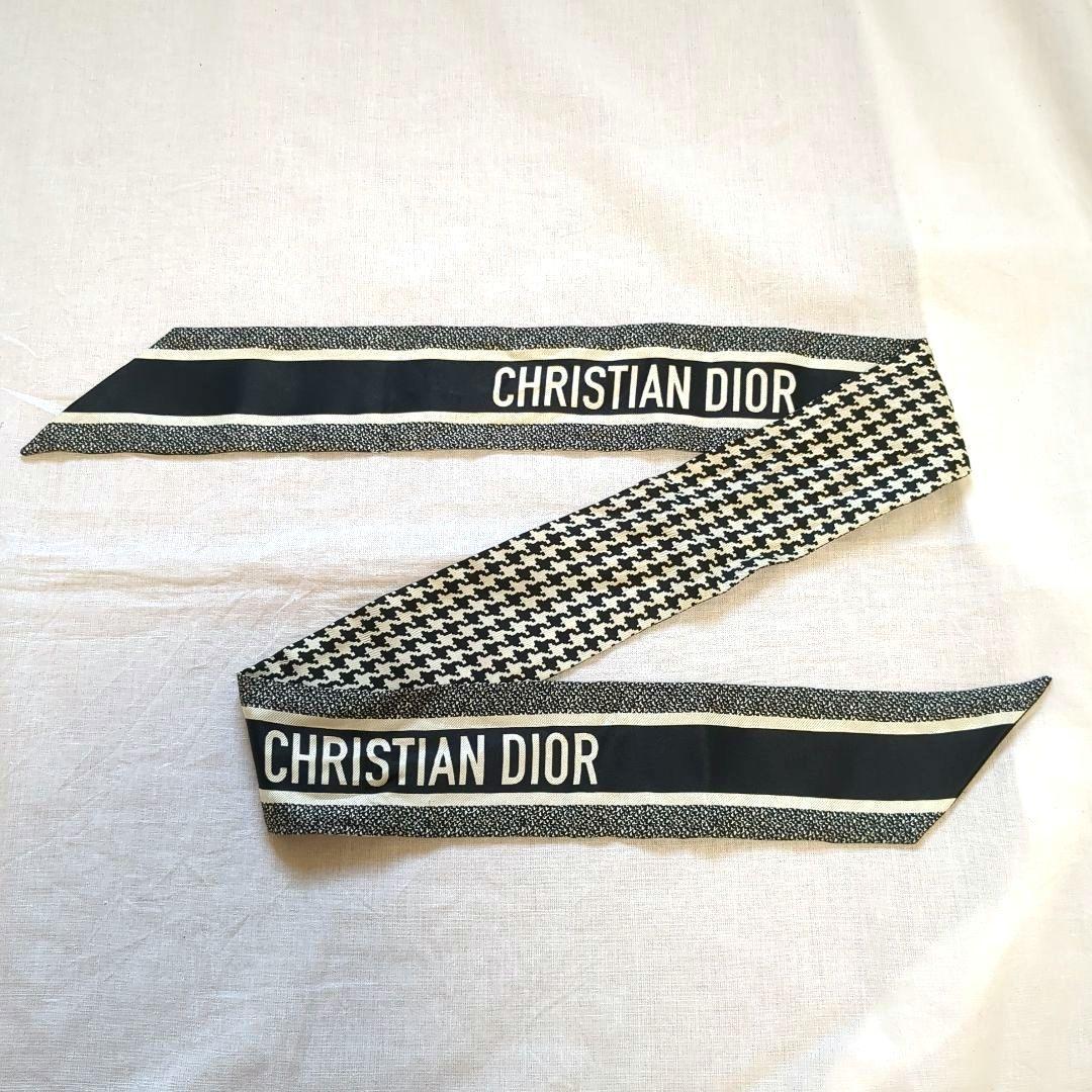 専用クリスチャンディオール　30 Montaigne ミッツァ スカーフ　千鳥柄