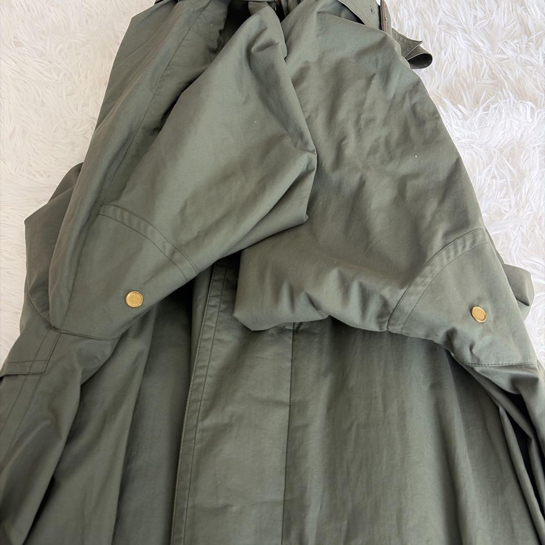 80s ヴィンテージ Burberry ノバチェック カシミヤ トレンチコート