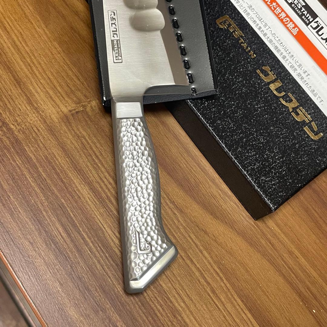 グレステン 包丁 420TM ガラスキ 箱付 美品