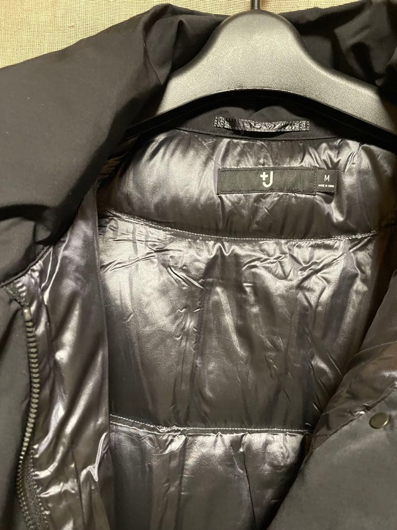 ユニクロ プラスJ ハイブリッドダウンジャケット 数回着用 美品 クリーニング済