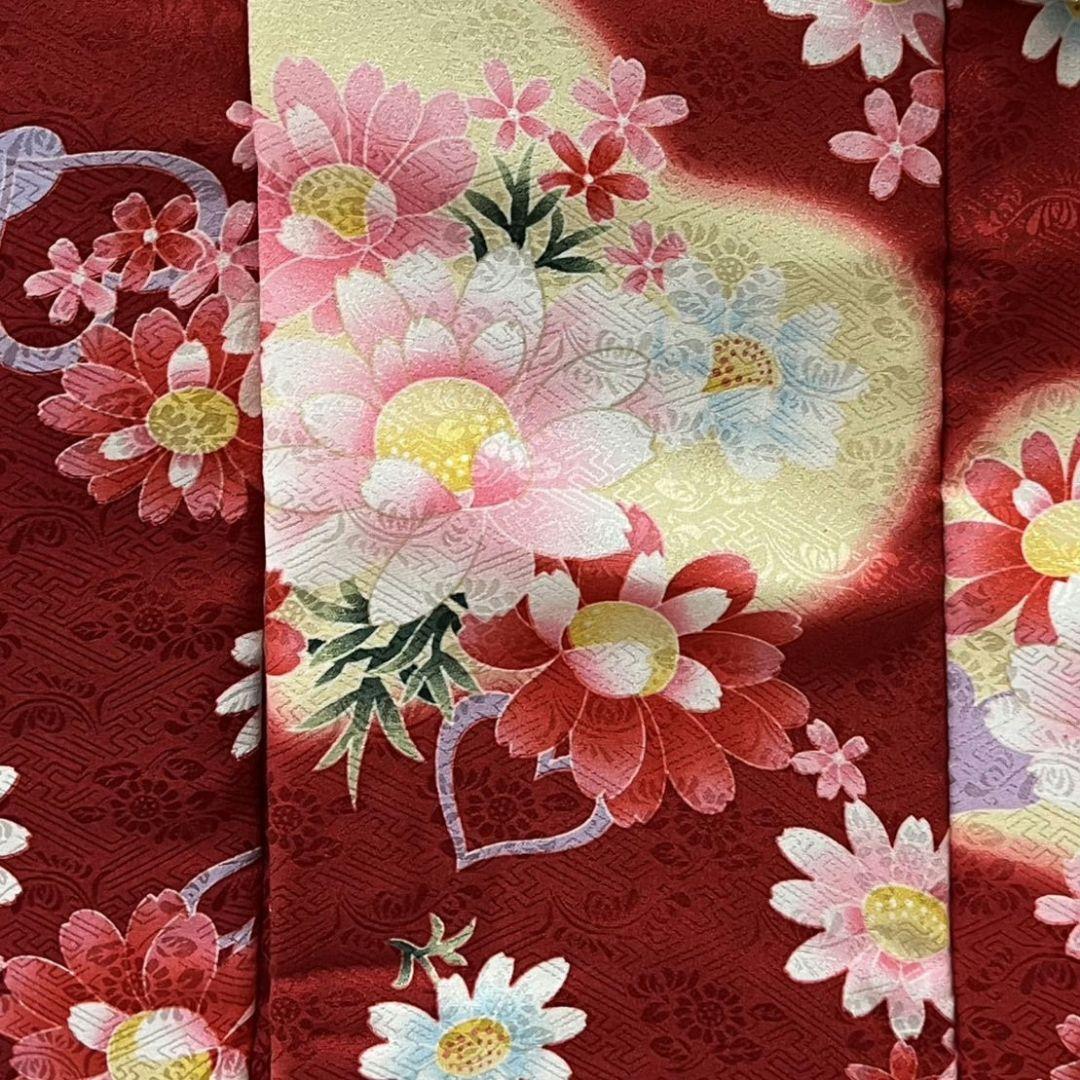 (152)　♥七五三 三歳 女の子♥ 正絹 被布セット ♥