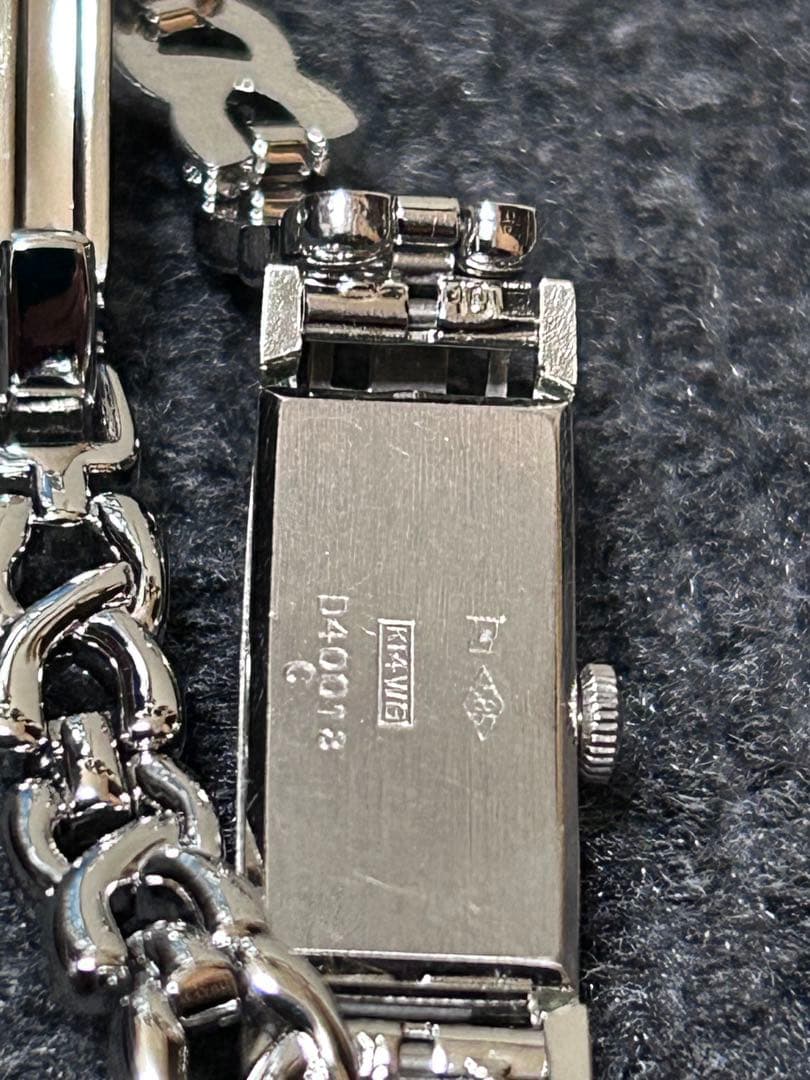 シチズンDrcssy手巻き時計 D40018シルバーK14WGケース