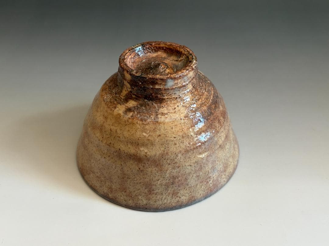 15代坂倉新兵衛　萩焼茶碗　久田宗也　尋牛斎書付　銘「相生」　茶道具　表千家