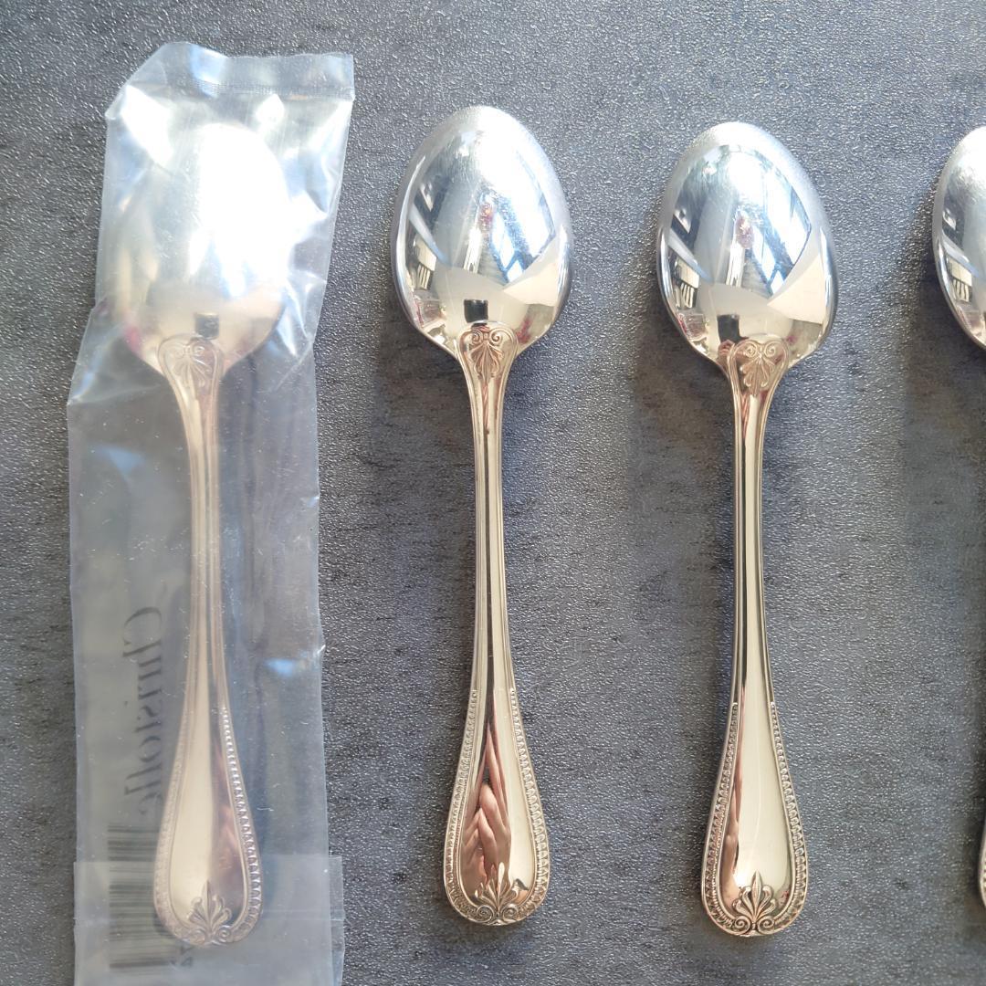 美品 クリストフル マルメゾン ケーキフォークコーヒースプーン 未開封含 12点
