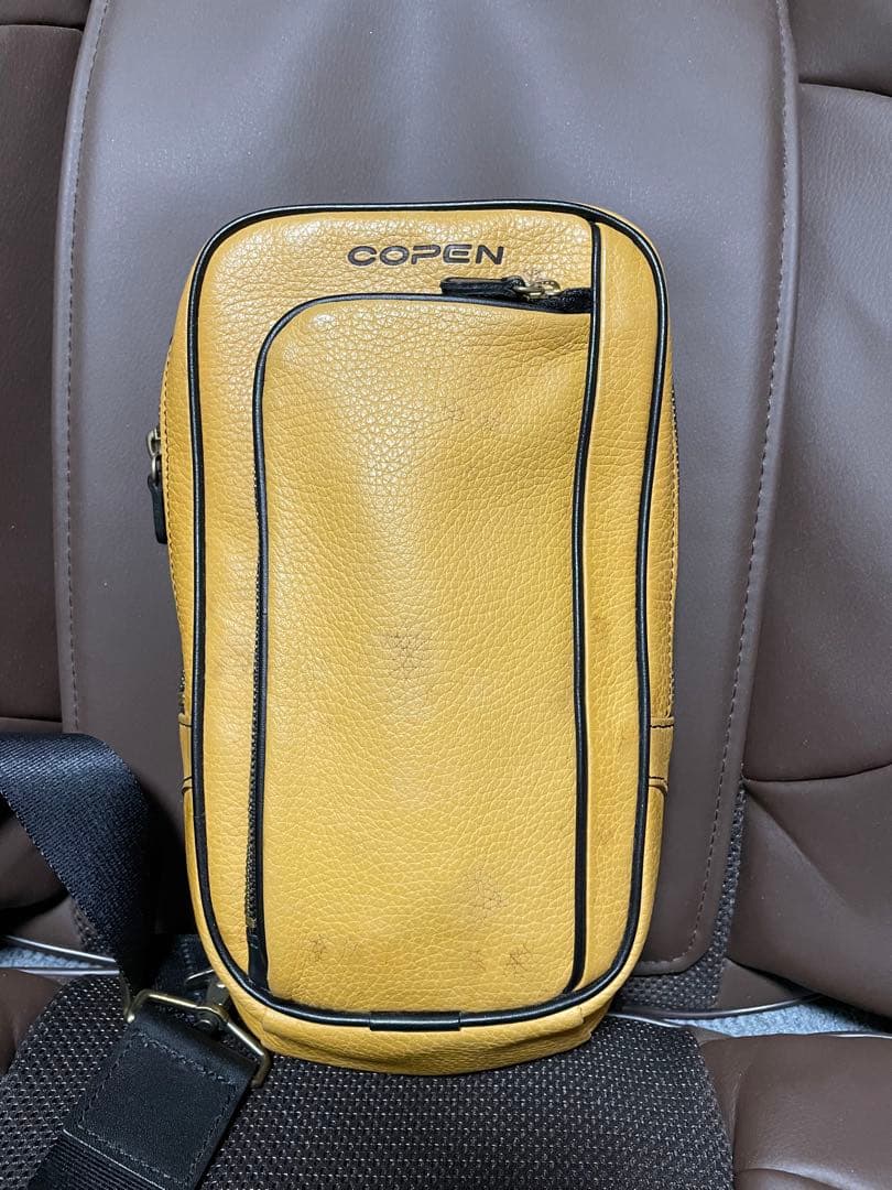 輪*蔵様 純正部品ダイハツ コペン ドライバーズバッグ（本 革）