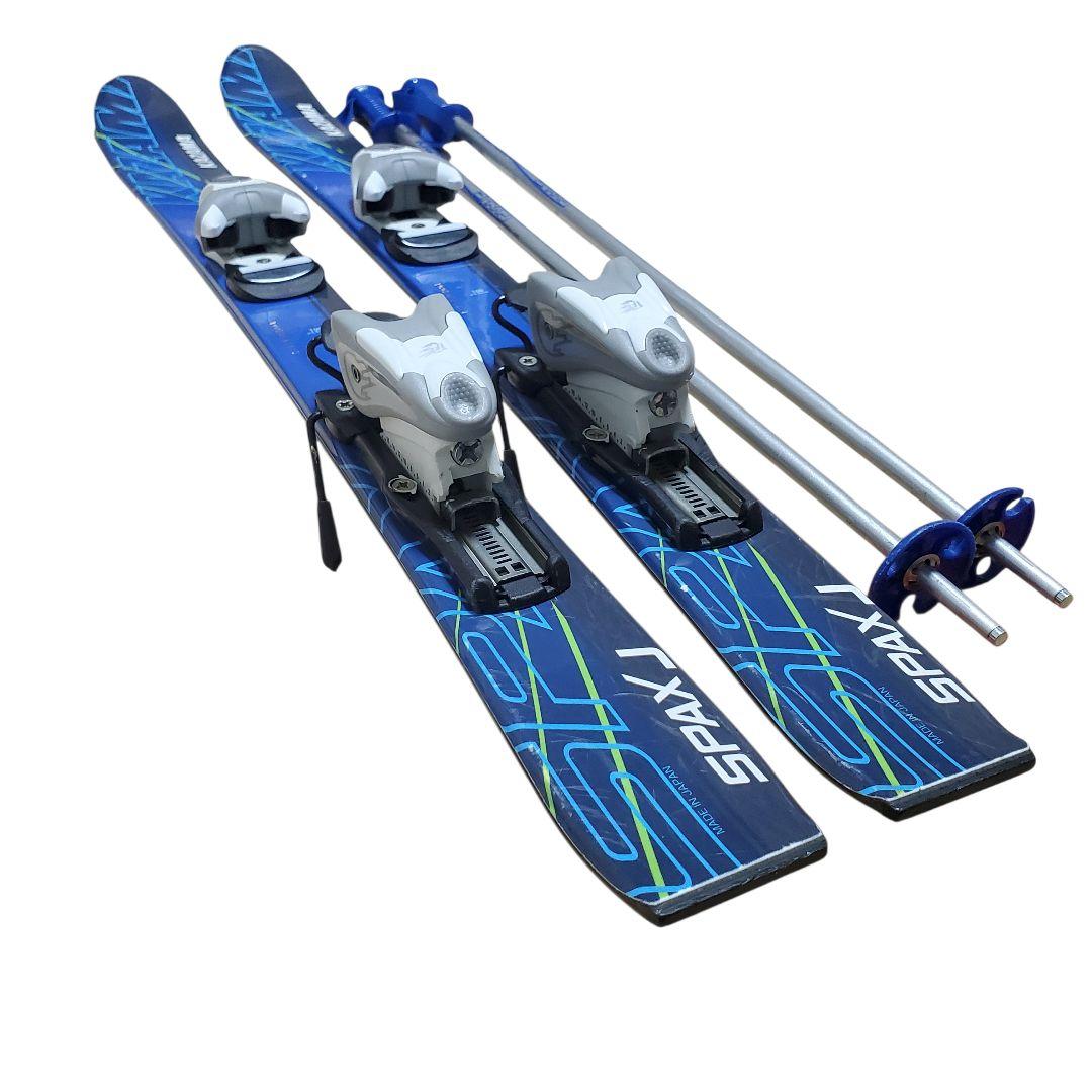 【ジュニア】KAZAMA SPAX J 100cm スキー3点セット