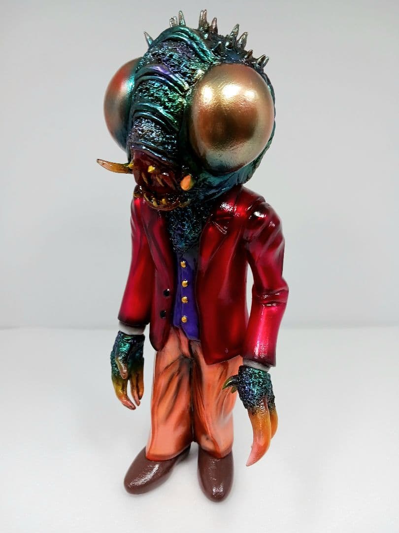 墓場の画廊 蝿男 ソフビ フィギュア