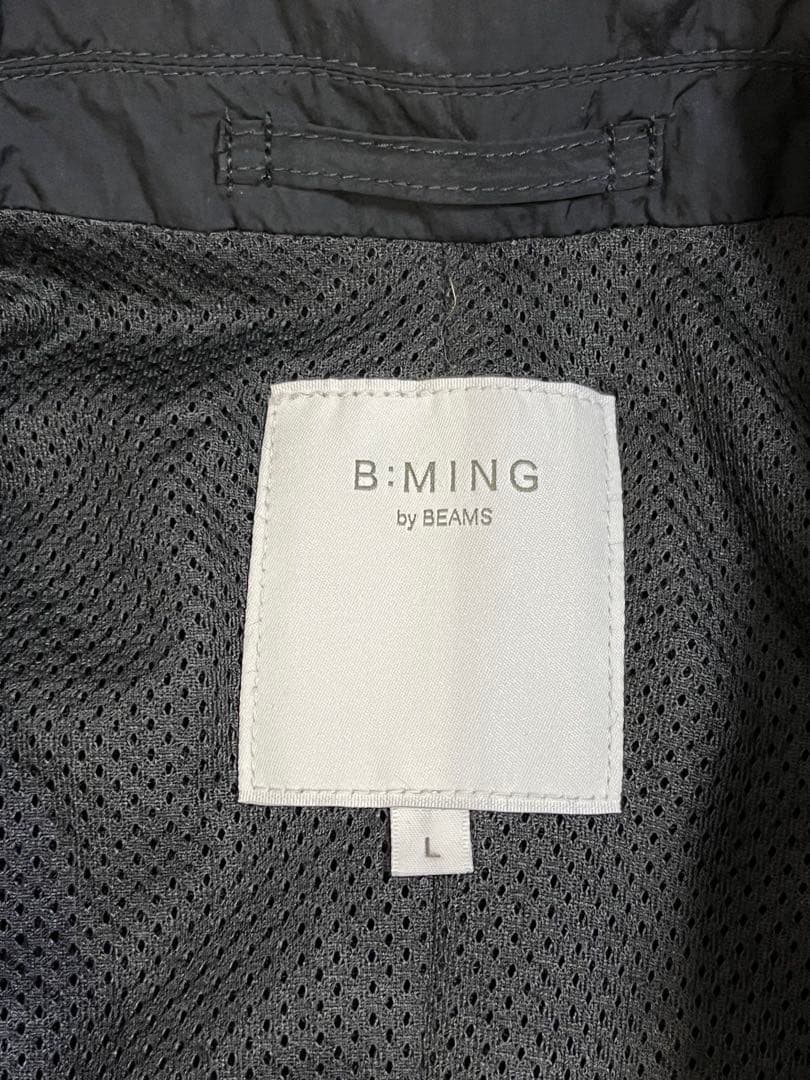 【美品】OCTAナイロンコート　黒Ｌ