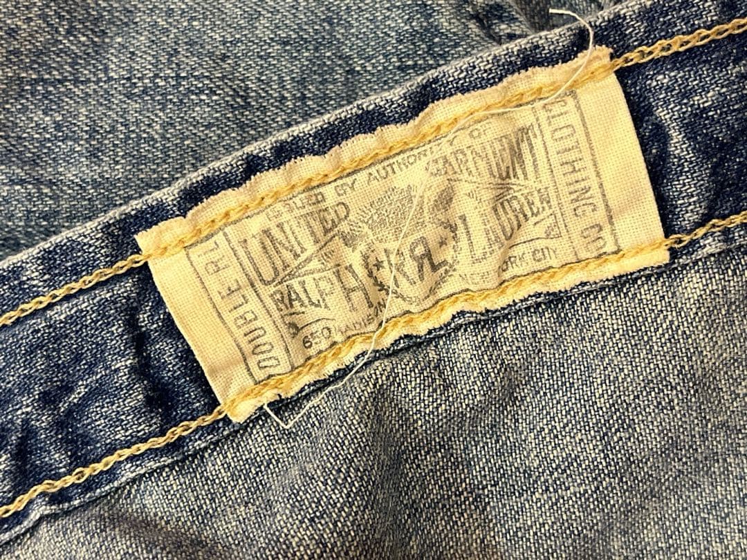 ダブルアールエル　インディゴ　ウエスタンデニムシャツ　M RRL ラルフローレン