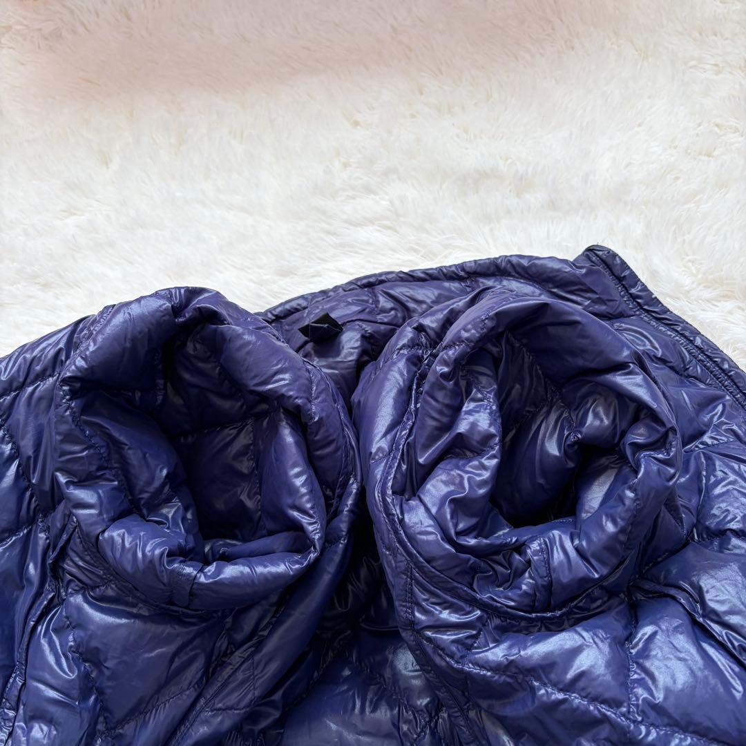 【美品】モンベル U.L. ダウンジャケット　レディース M ネイビー 収納袋付