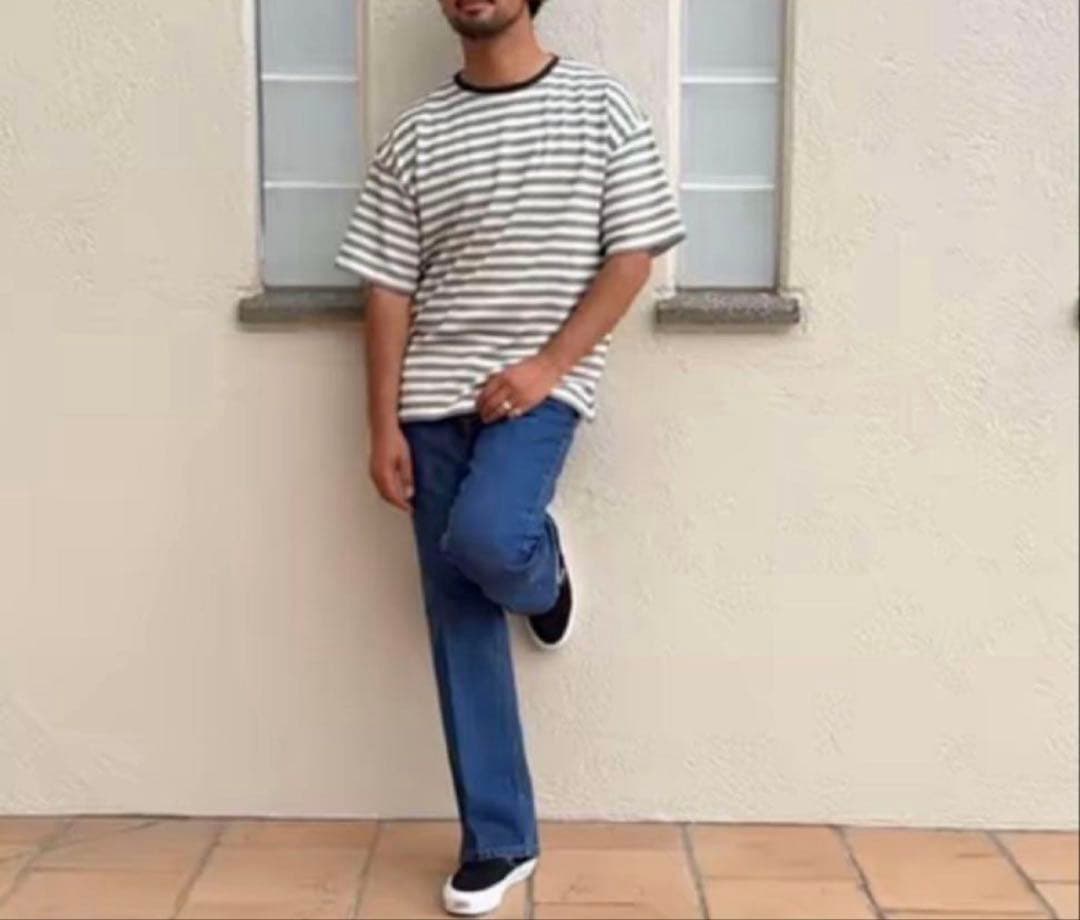 トップス OVY daydream Domino Border Ringer