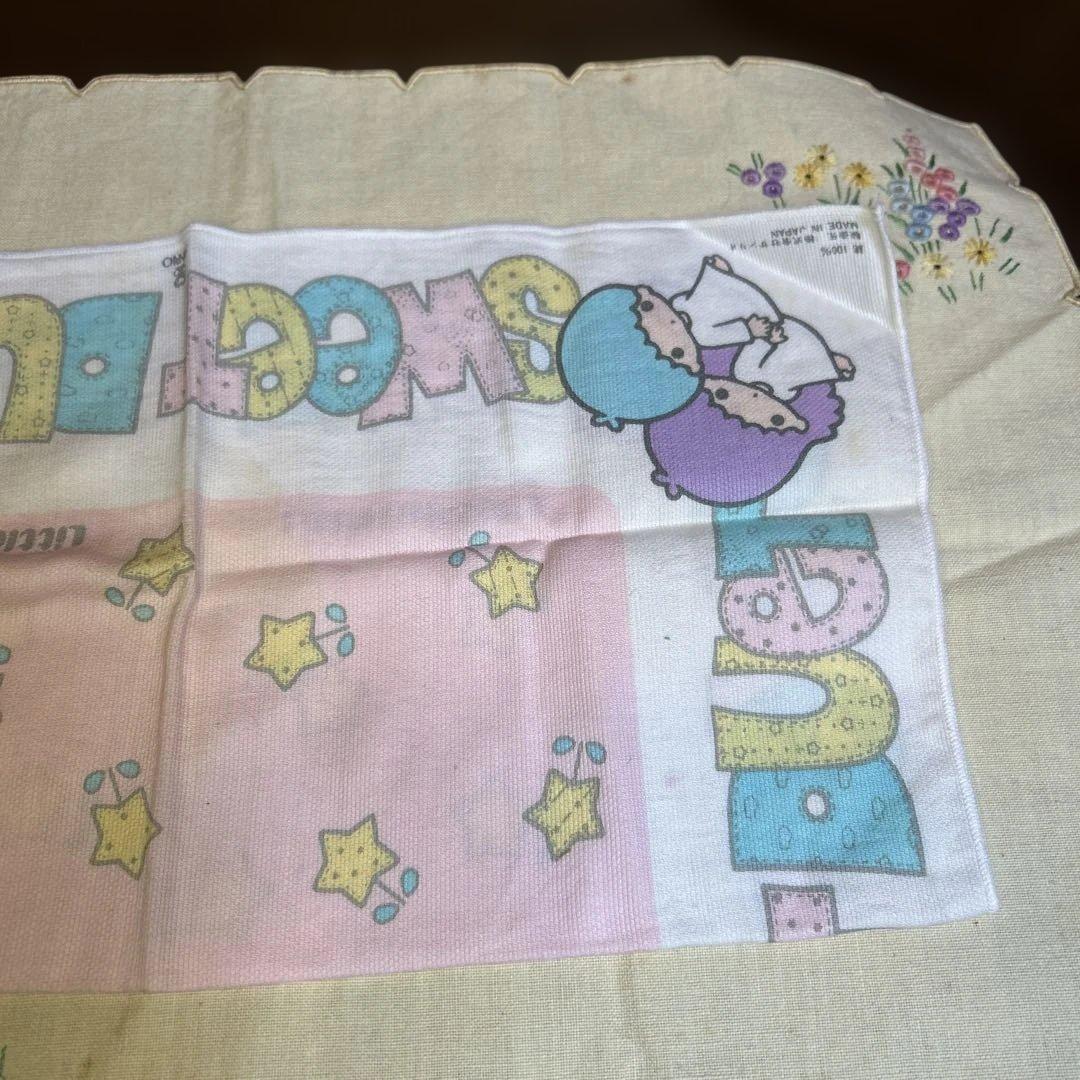 貴重キキララLittleTwinStarsお弁当箱箸箱ランチバッグクロス1976