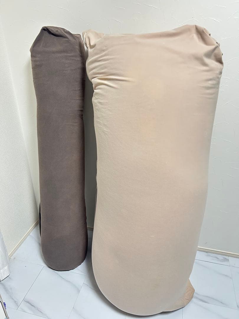 yoibo max Yogibo roll max ヨギボーベージュ、ブラウン