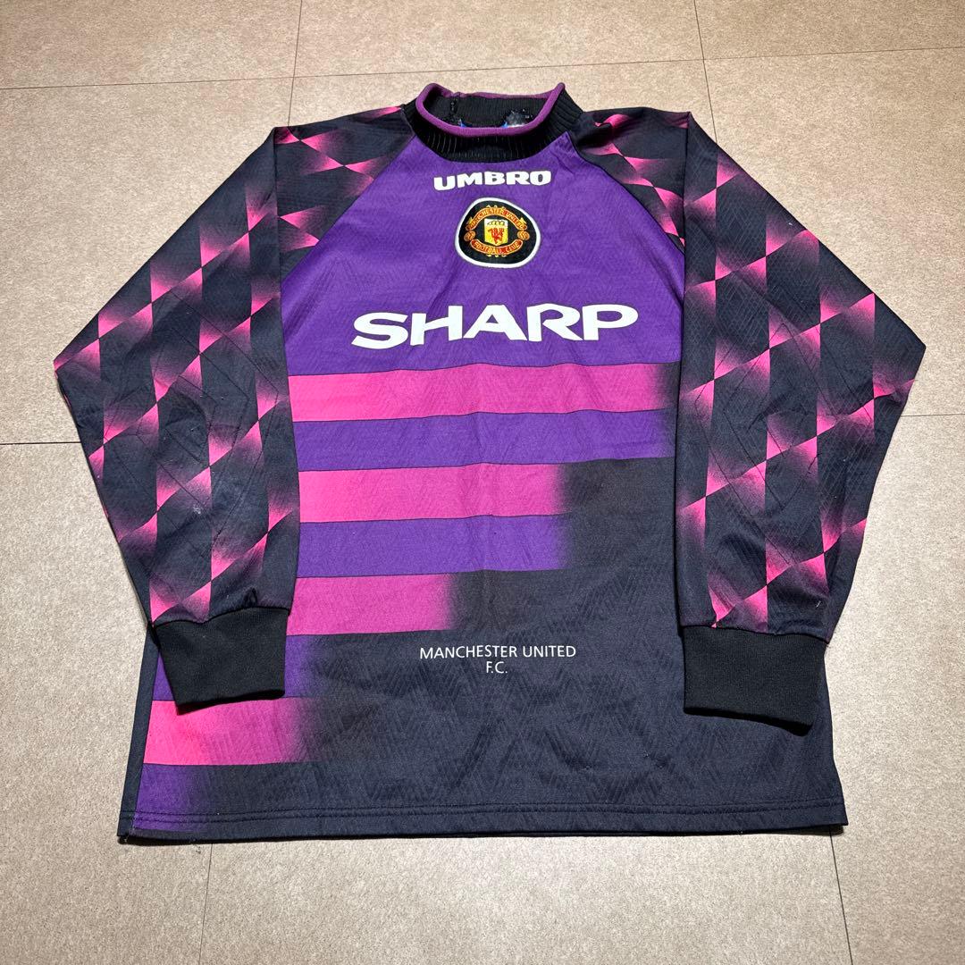 マンチェスターユナイテッド　ロンt 長袖　ユニフォーム　ビンテージ 90s