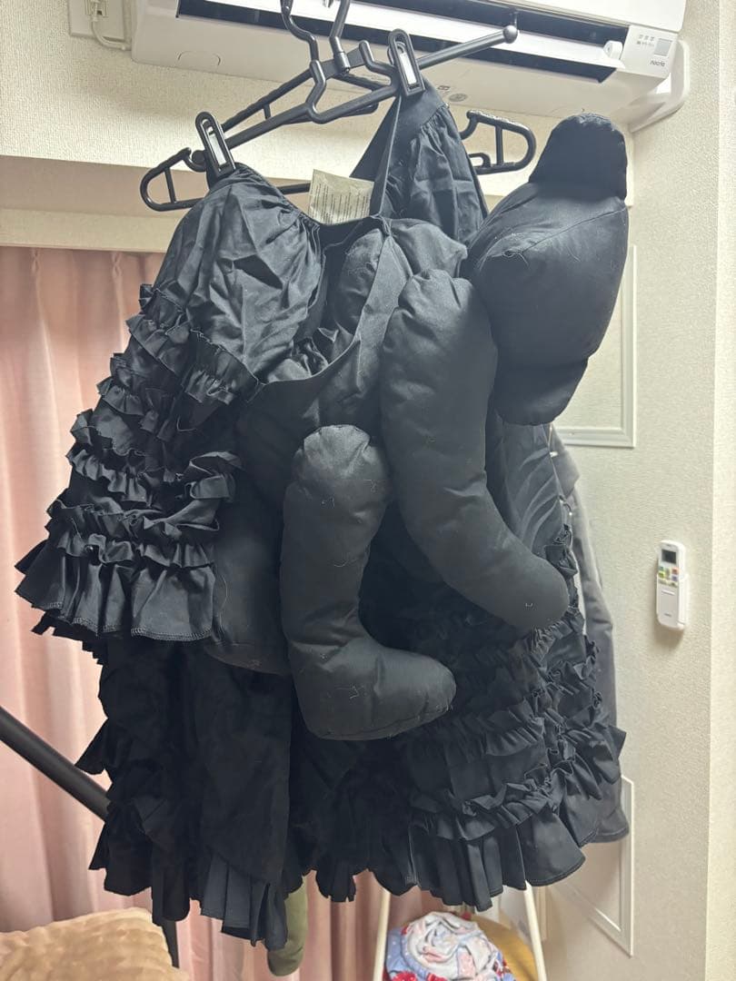 cdg girl 21ss コムデギャルソンガール くま ベア スカート フリル