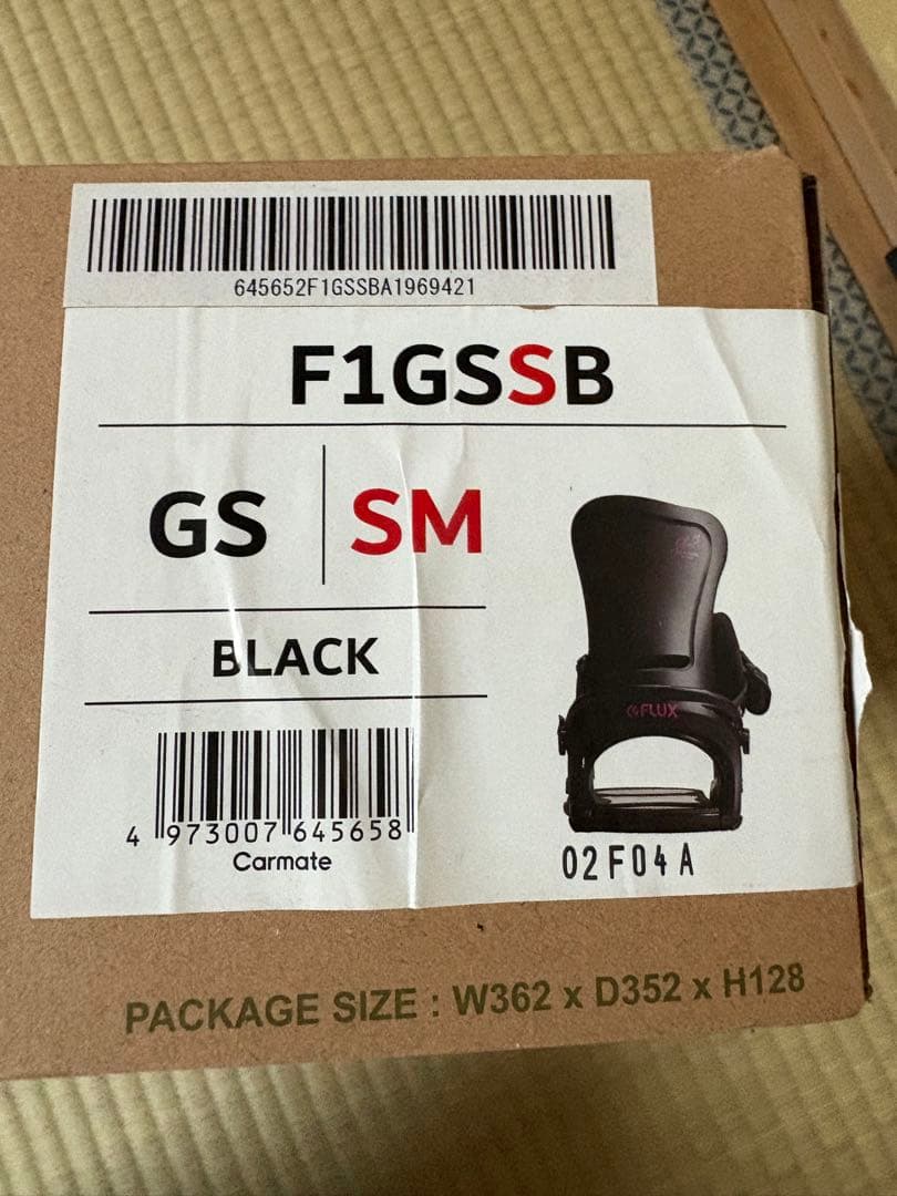 FLUX F1GSSB ビンディング SM ブラック
