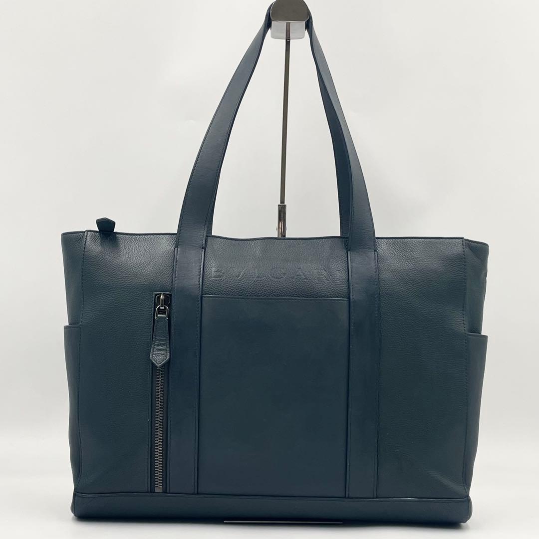 【定価39.8万・現行】BVLGARI ブルガリマン ラージホリゾンタル トート