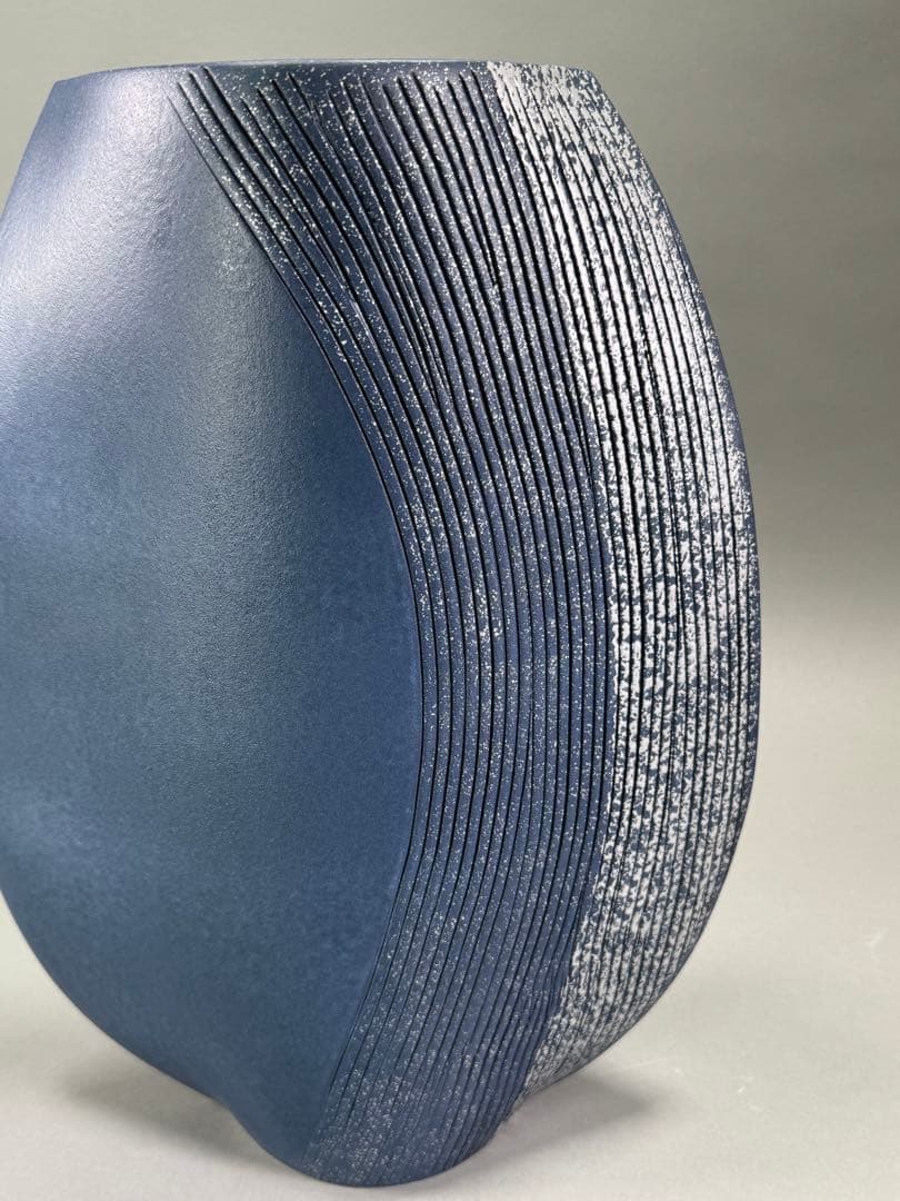 池坊　いけばな　古流　龍生派　小林正明　陶花器　華道具　花瓶　高さ41cm