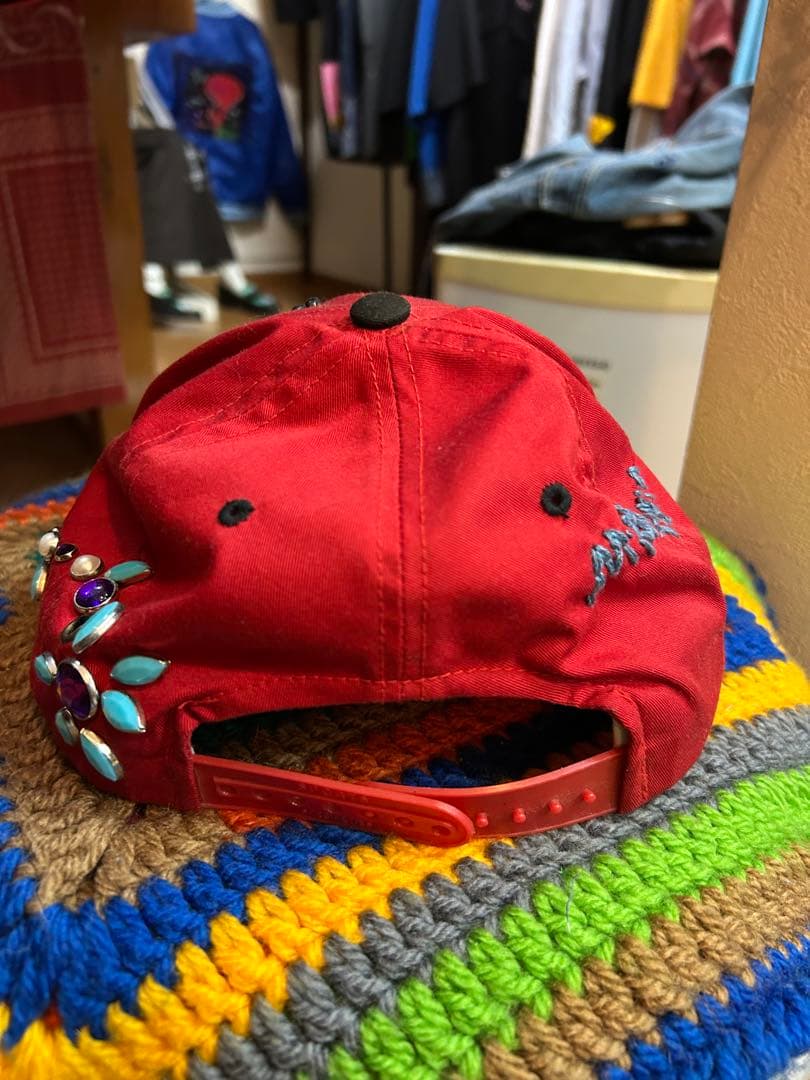 CHICAGO BULLS ビーズ装飾キャップ