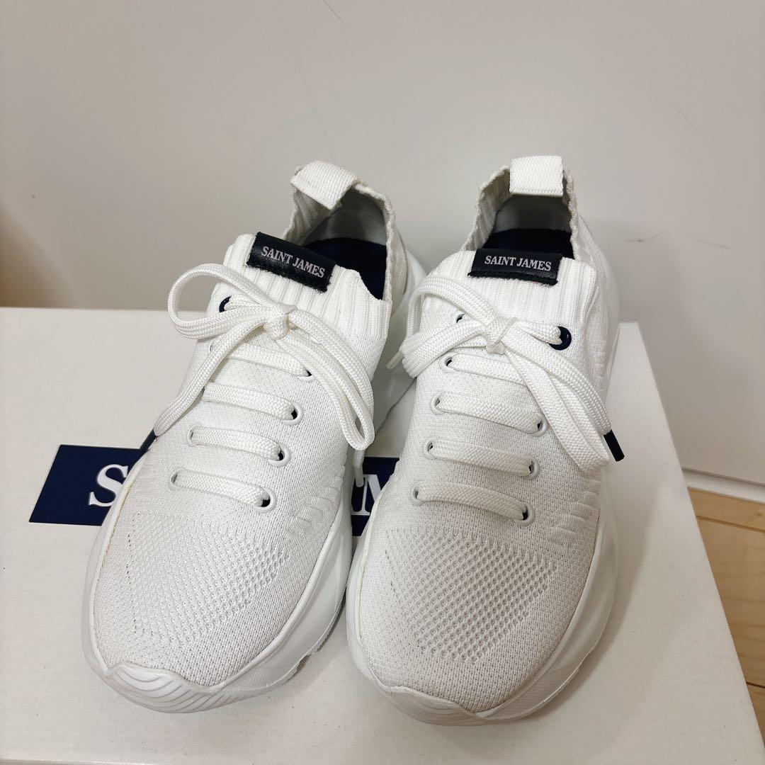 EXPO2025フランス館　制服　SAINT JAMES スニーカー
