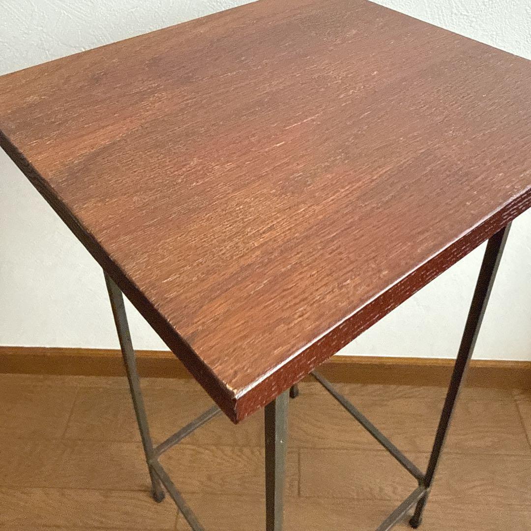 ② アデペシュ a.depeche アイアンハイスツール