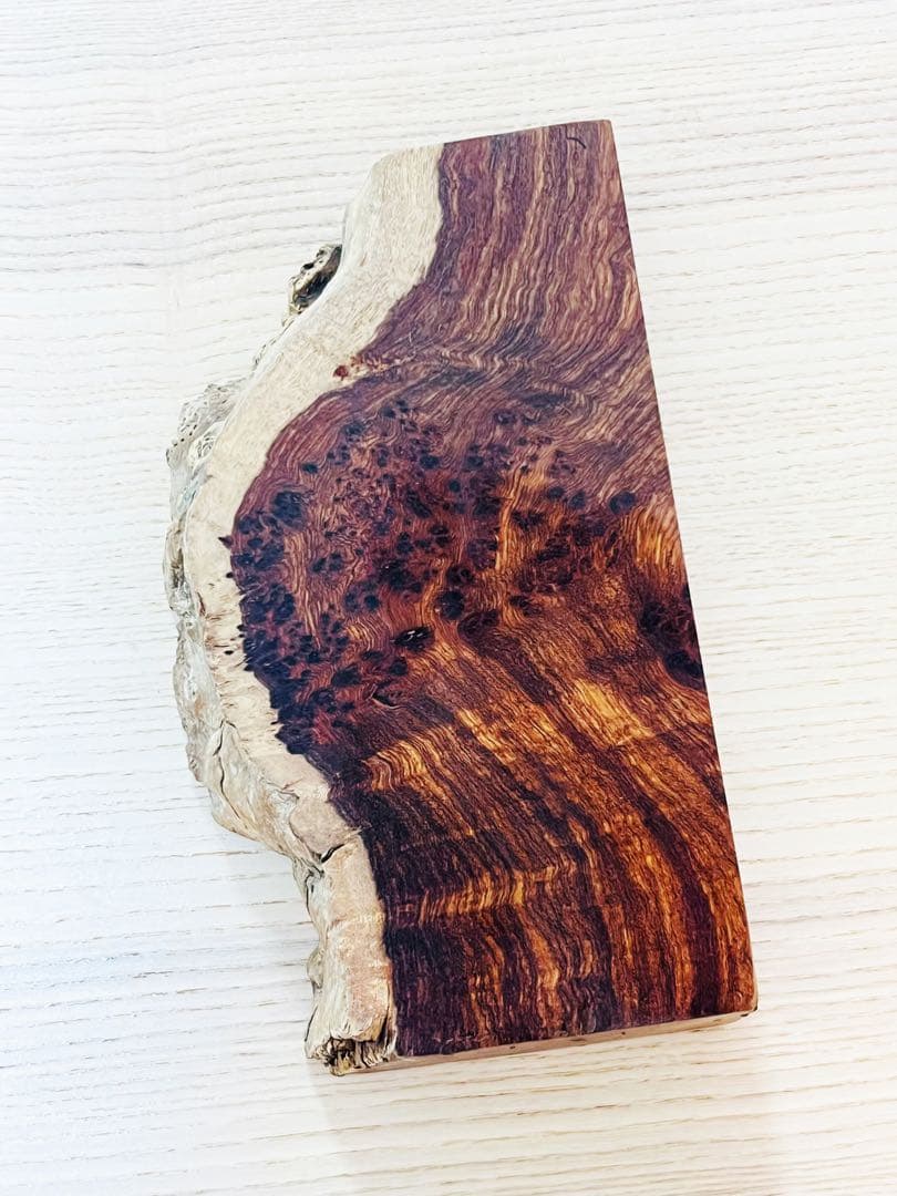 アフリカローズウッド　バール材　瘤材　銘木