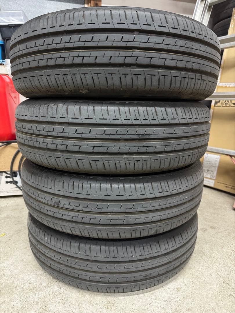 【新車外し】ブリヂストン 185/65R15 タイヤ 9分 4本セット