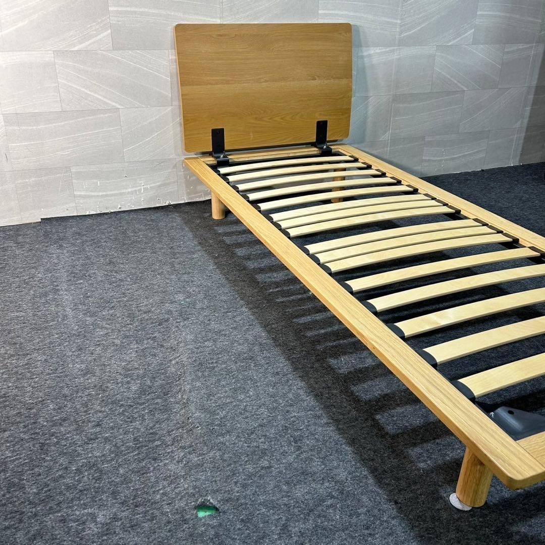 MUJI 無印良品 無印 ベッドフレーム スモール 天然木 シンプル d3235
