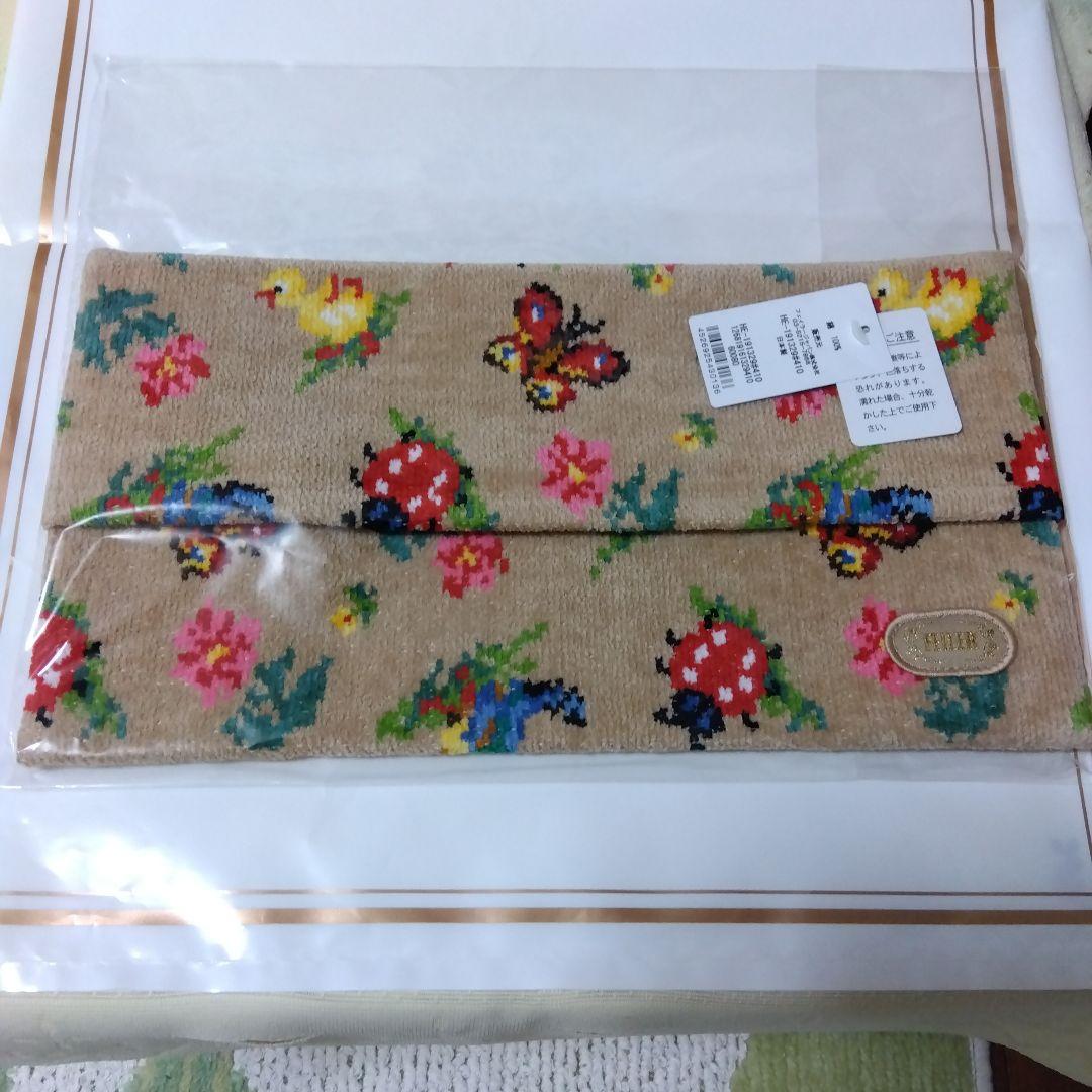 FEILER　ハイジ　ティッシュ　カバー　ベージュ　WEB限定