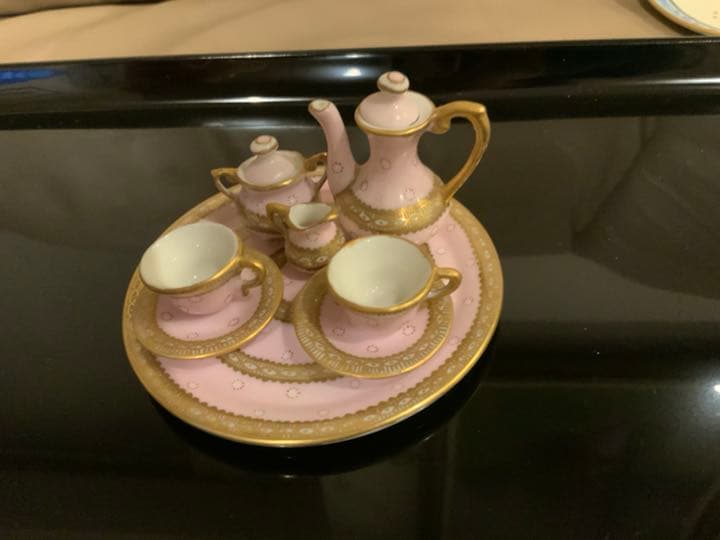 ミニチュアセット　手書き絵付け