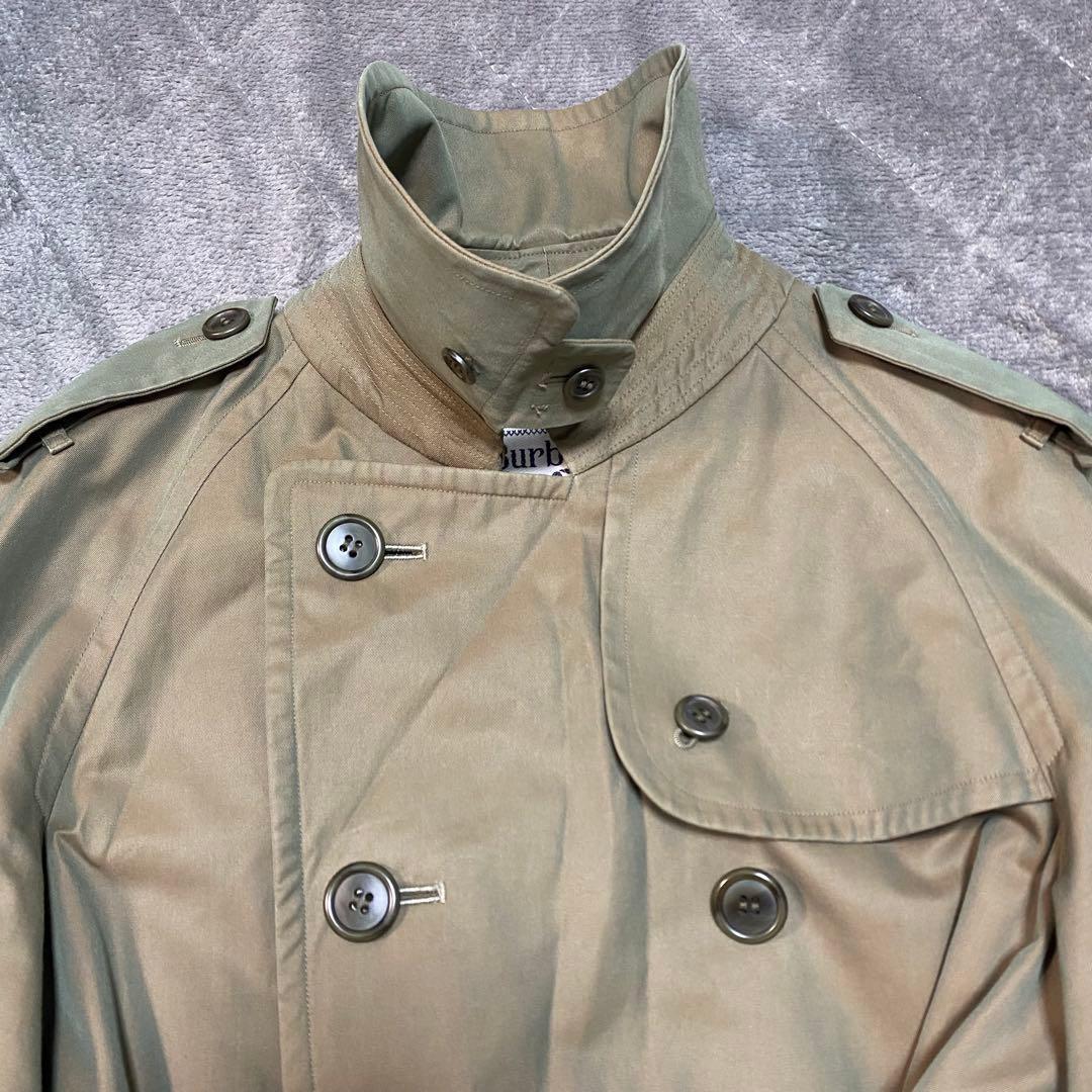 BURBERRY トレンチコート　玉虫色　ノバチェック　ロング　ベルト