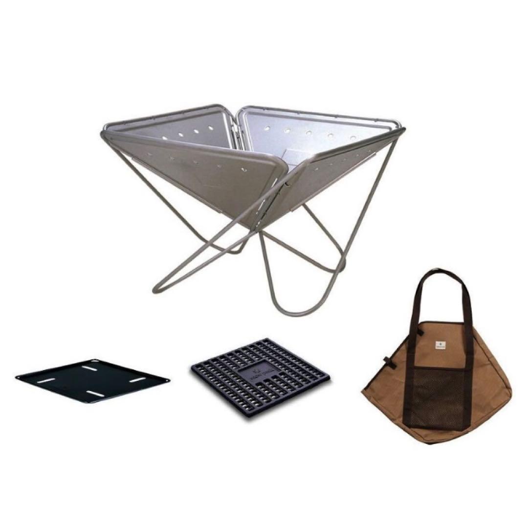 【新品未使用】 スノーピーク 焚火台Lスターターセット　 SET-112S