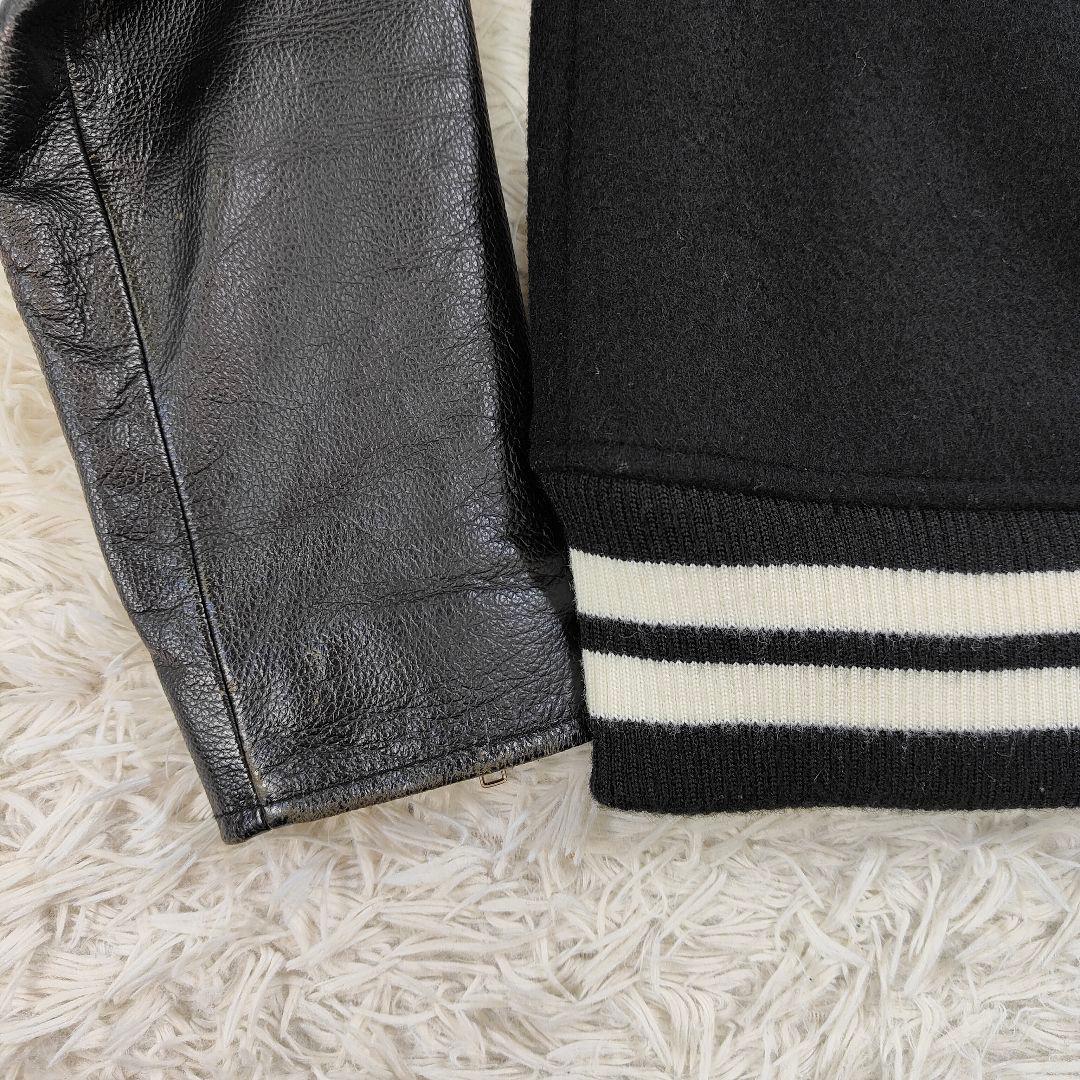 美品　インディアンモトサイクル　スタジャン M 刺繍　本皮