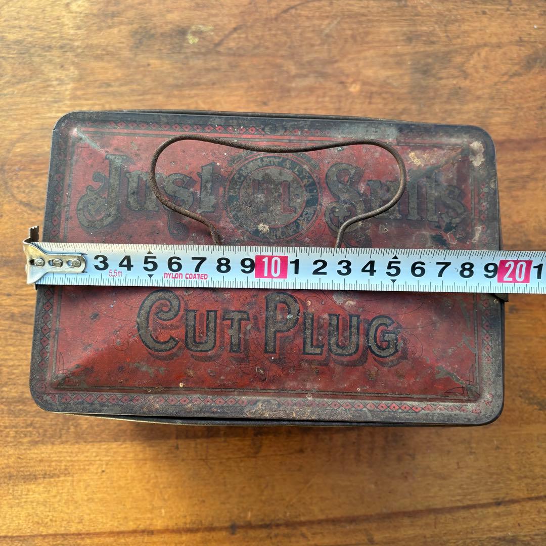 USA Antique NEWYORK BUCHANAN&LYALL TIN缶