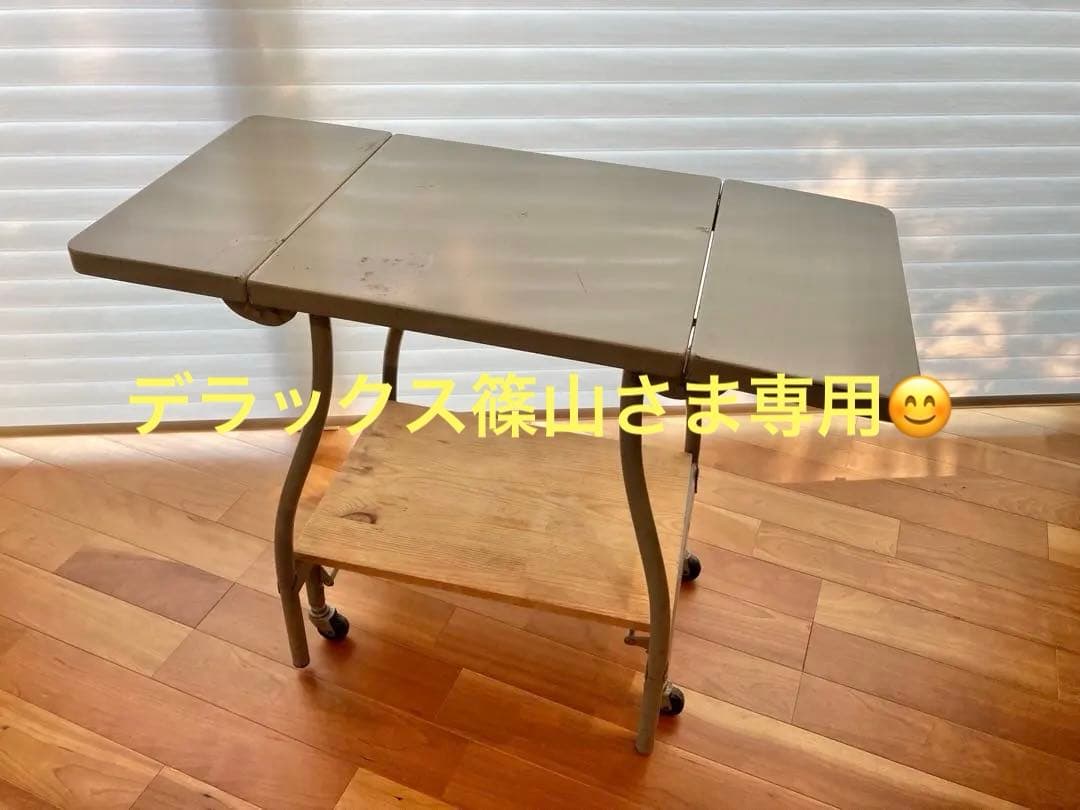 折りたたみ式　作業台　ラック　棚　ワゴン